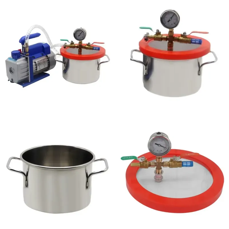 Lab Equipment - 2 Gallon Stainless Steel Vacuum Drying