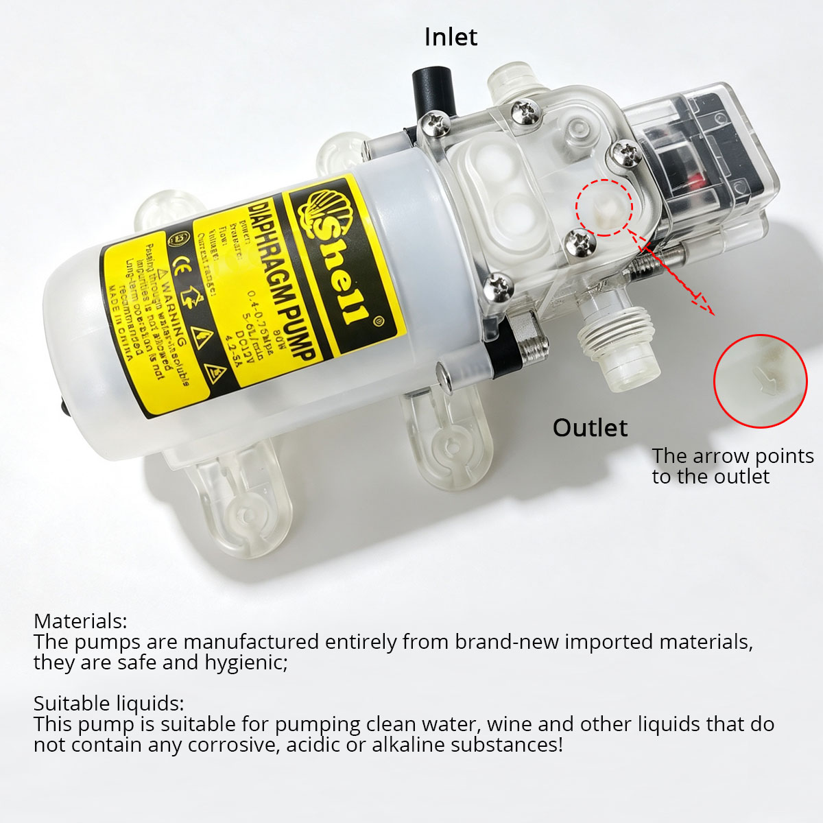 12V 80W Food Grade Diaphragm P - Mini Peristaltic Pump 12V review and price