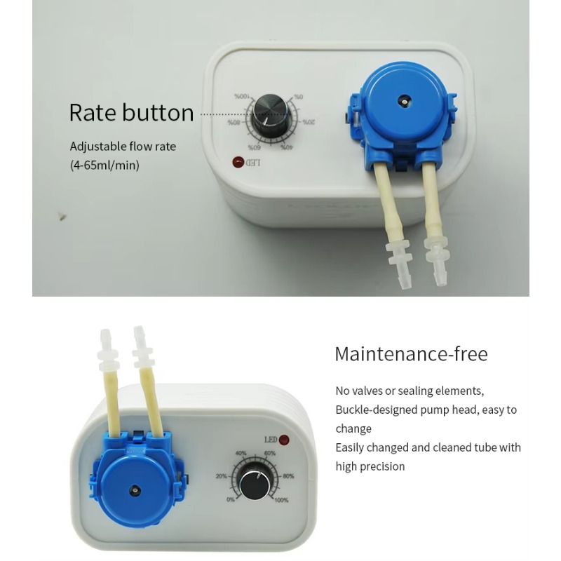 NKCP Adjustable Flow Peristalt - Mini Peristaltic Pump 12V review and price