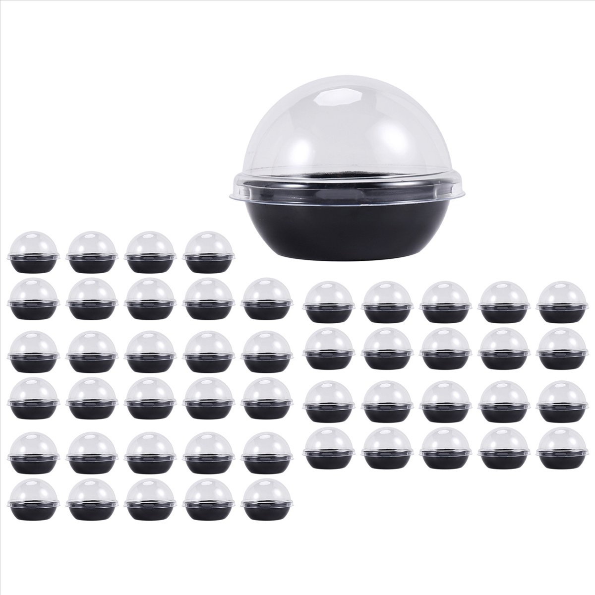 50 Pack Clear Plastic Mini Cup - Packaging review and price