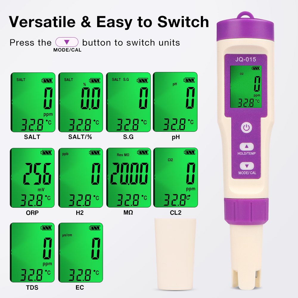 10 In 1 Water Quality Tester C - Ph Meter Digital Water Tester review and price